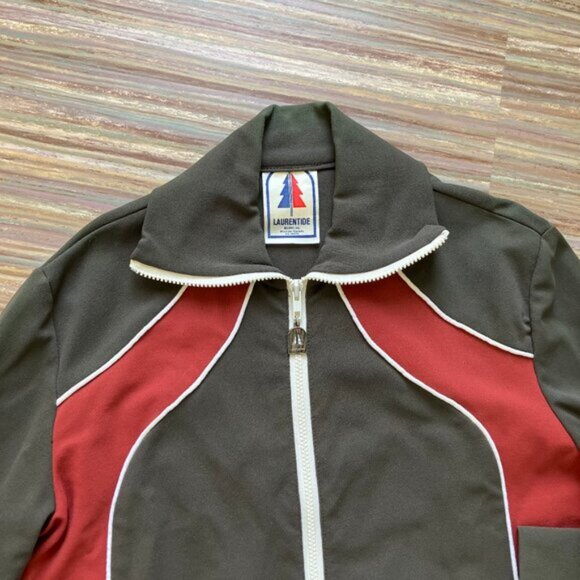 Laurentide Cross Country Ski Suit 2 pc Jacket  Knickers Cropped Pants Vintage - Picture 3 of 15